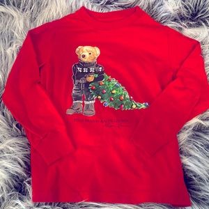 Little Boys Polo Bear Shirt